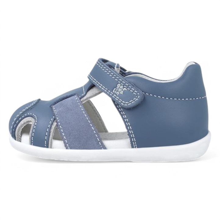 ZAPATOS GARVALIN DE NIñO AZUL 252312A - Querol online