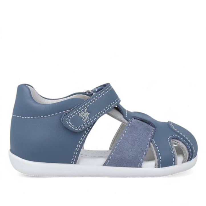 ZAPATOS GARVALIN DE NIñO AZUL 252312A - Querol online