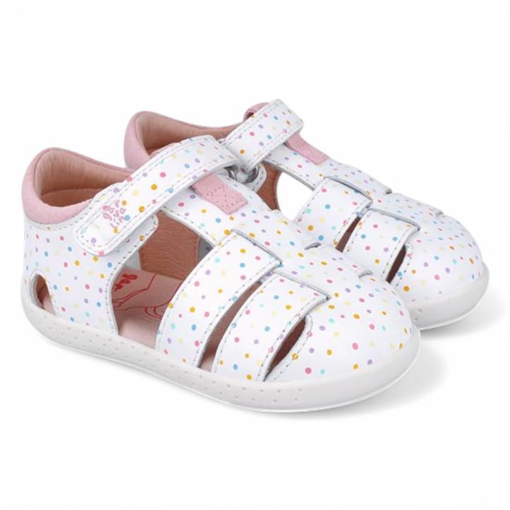 SANDALIAS GARVALIN DE NIñA BLANCO 252329B - Querol online