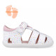 SANDALIAS GARVALIN DE NIñA BLANCO 252329B - Querol online