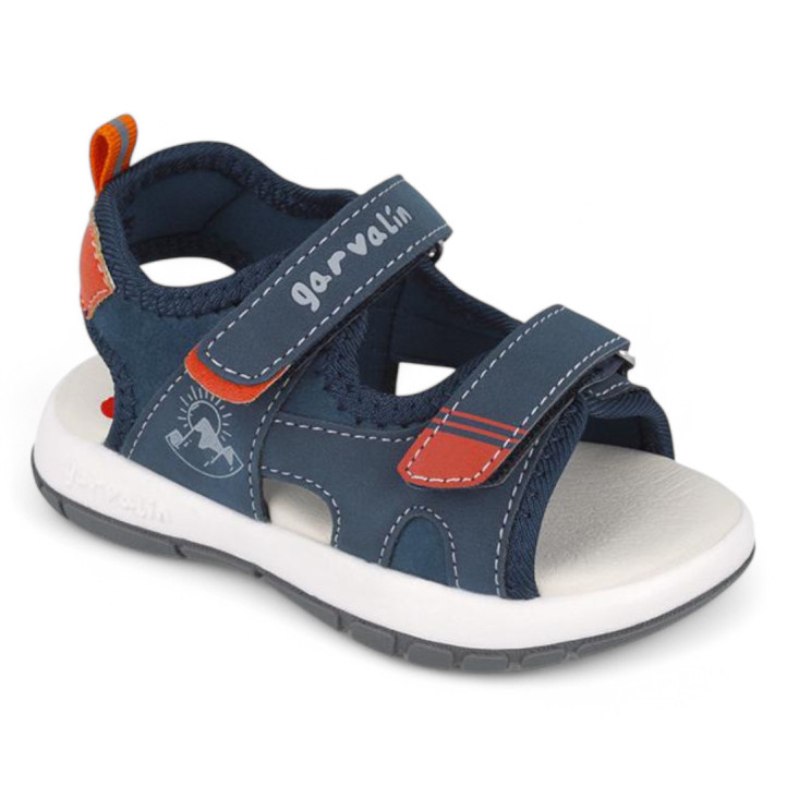 SANDALIAS GARVALIN DE NIñO MARINO 252822A - Querol online