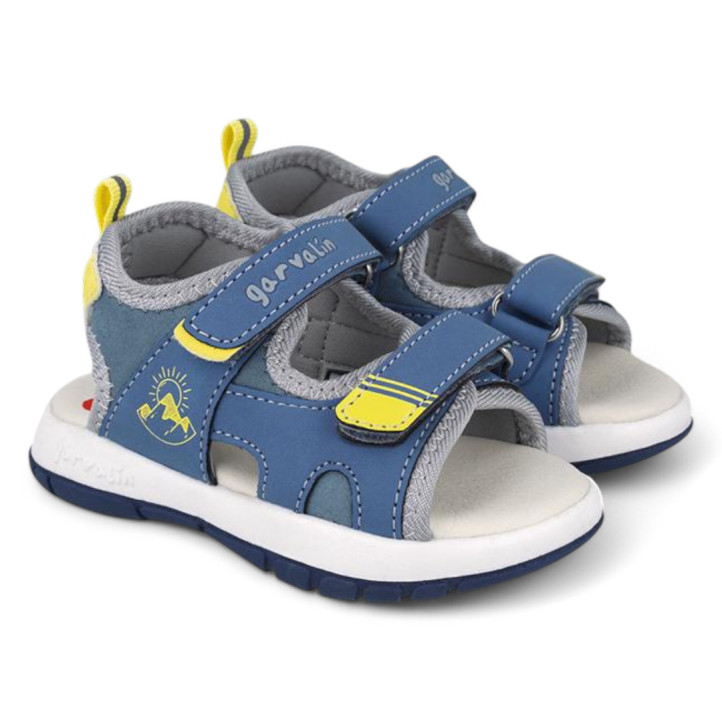 SANDALIAS GARVALIN DE NIñO AZUL 252822B - Querol online