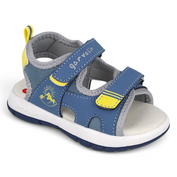 SANDALIAS GARVALIN DE NIñO AZUL 252822B - Querol online