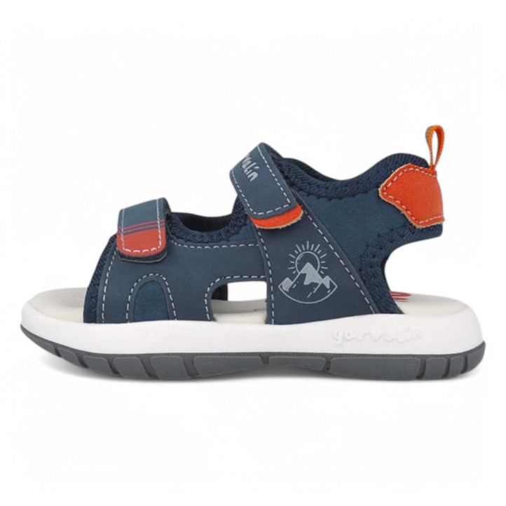 SANDALIAS GARVALIN DE NIñO MARINO 252822A - Querol online