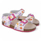 SANDALIAS GARVALIN DE NIñA BLANCO 252465B - Querol online