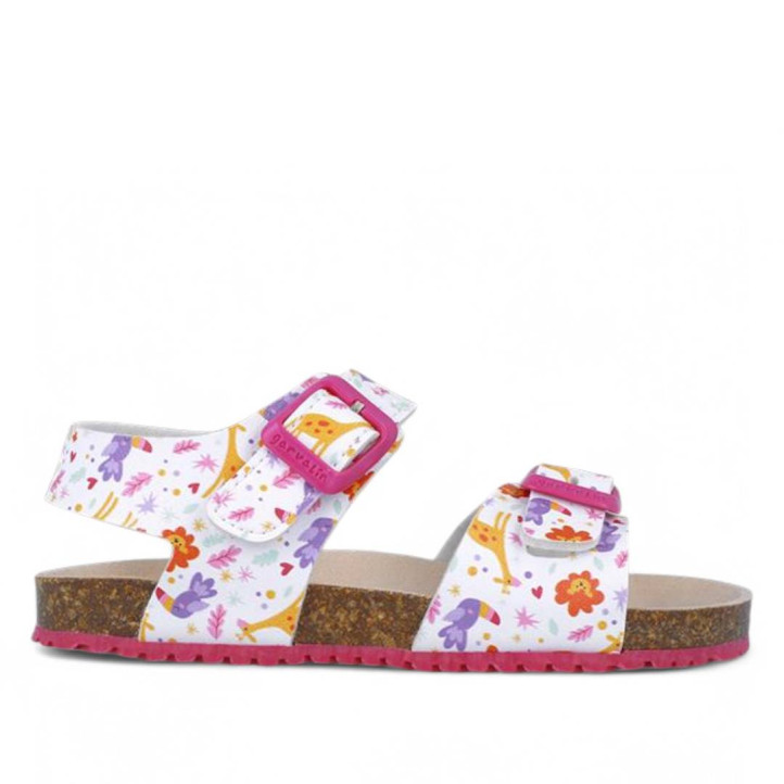 SANDALIAS GARVALIN DE NIñA BLANCO 252465B - Querol online