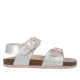 SANDALIAS GARVALIN DE NIñA PLATA 252467B - Querol online