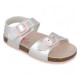 SANDALIAS GARVALIN DE NIñA PLATA 252467B - Querol online