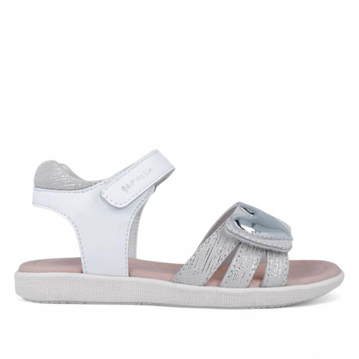 SANDALIAS GARVALIN DE NIñA BLANCO 252424B - Querol online