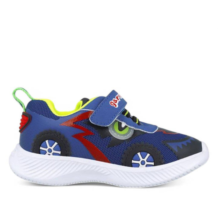 ZAPATILLAS DEPORTE GARVALIN DE NIñO AZUL 252800B - Querol online