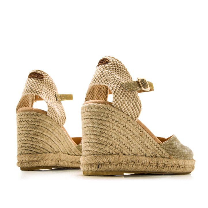 SANDALIAS DE MUJER MUSTANG LOUISA ORO 51987 60254 - Querol online