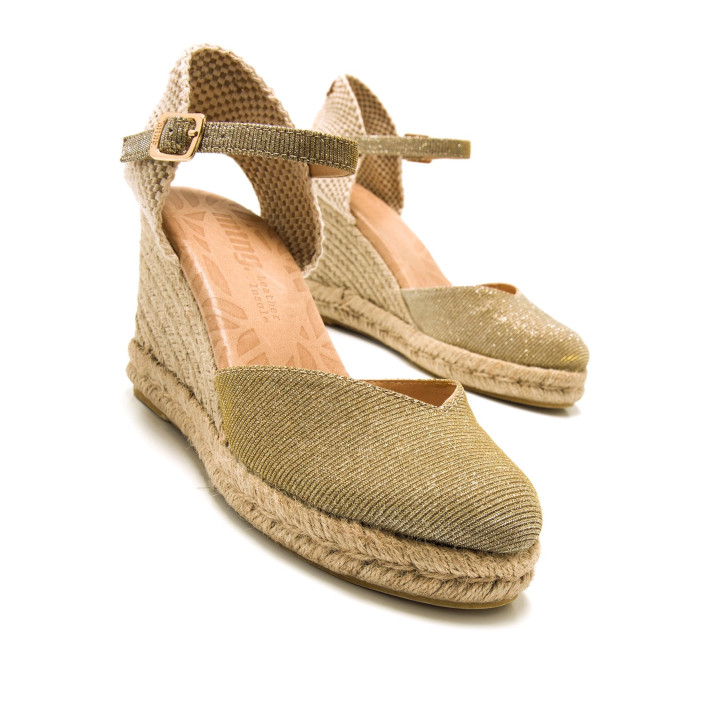 SANDALIAS DE MUJER MUSTANG LOUISA ORO 51987 60254 - Querol online