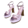 SANDALIAS DE MUJER MARIAMARE ROSETA MORADO 68532 60470
