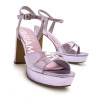 SANDALIAS DE MUJER MARIAMARE ROSETA MORADO 68532 60470