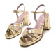 SANDALIAS DE MUJER MARIAMARE CEFALU ORO 68647 60522 - Querol online