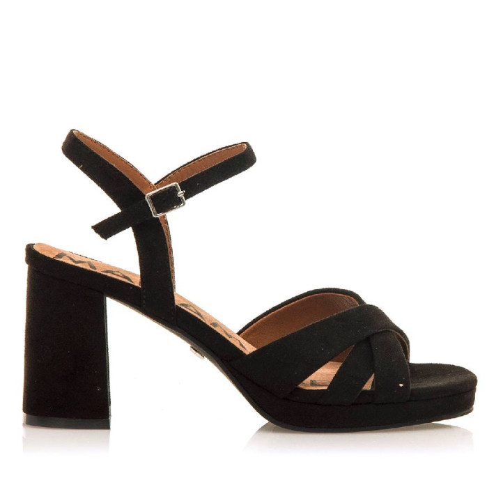 SANDALIAS DE MUJER MARIAMARE CEFALU NEGRO 68647 60521 - Querol online