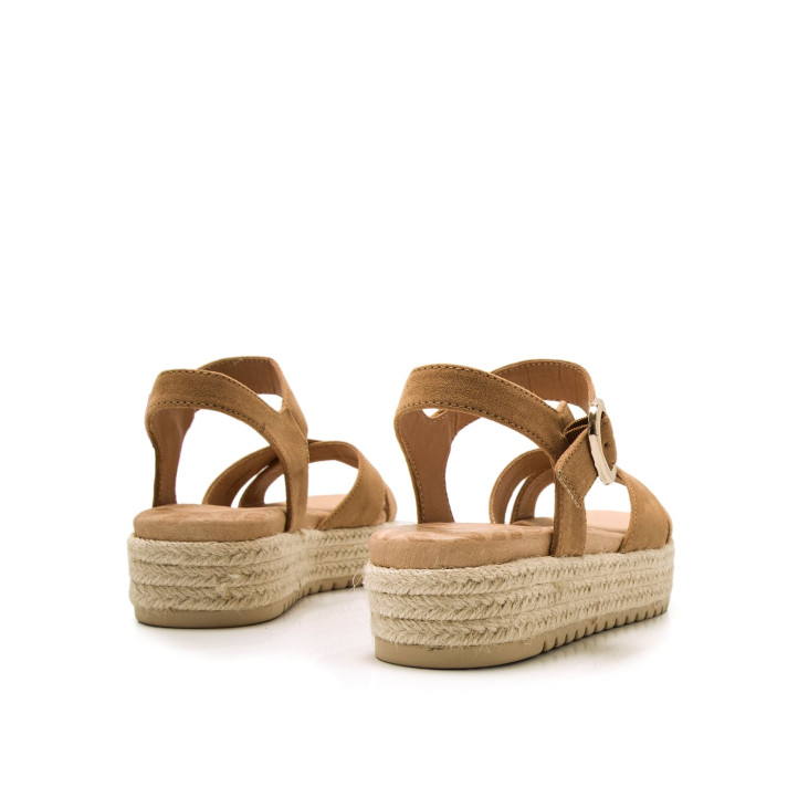 SANDALIAS DE MUJER MUSTANG AMELIE MARRON 53358 60279 - Querol online