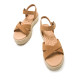 SANDALIAS DE MUJER MUSTANG AMELIE MARRON 53358 60279 - Querol online