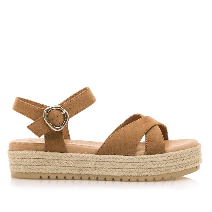 SANDALIAS DE MUJER MUSTANG AMELIE MARRON 53358 60279 - Querol online