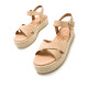 SANDALIAS DE MUJER MUSTANG AMELIE BEIGE 53358 60277 - Querol online