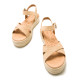 SANDALIAS DE MUJER MUSTANG AMELIE BEIGE 53358 60277 - Querol online