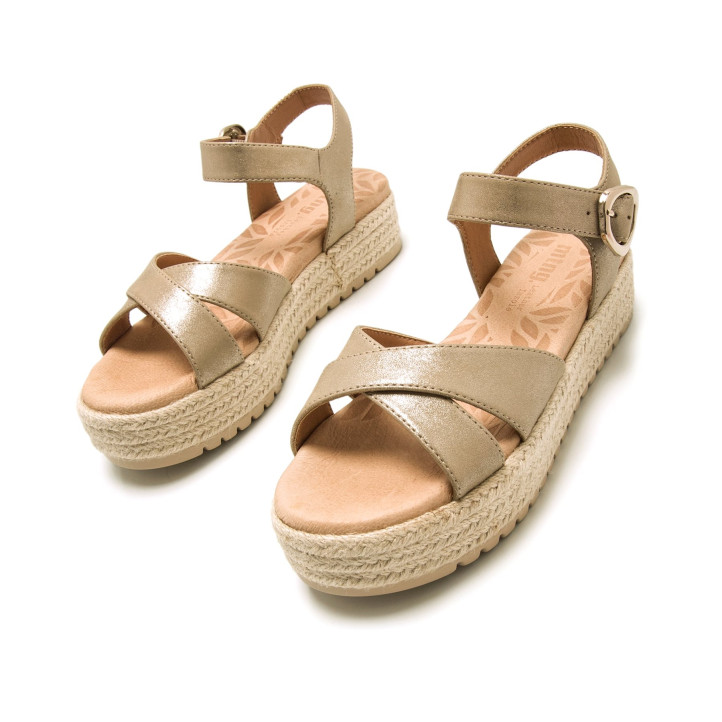 SANDALIAS DE MUJER MUSTANG AMELIE ORO 53358 60275 - Querol online