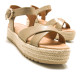 SANDALIAS DE MUJER MUSTANG AMELIE ORO 53358 60275 - Querol online