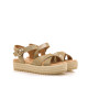 SANDALIAS DE MUJER MUSTANG AMELIE ORO 53358 60275 - Querol online