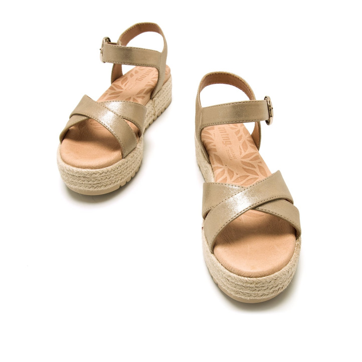 SANDALIAS DE MUJER MUSTANG AMELIE ORO 53358 60275 - Querol online