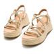 SANDALIAS DE MUJER MUSTANG GIORGIA ORO 59897 60378 - Querol online