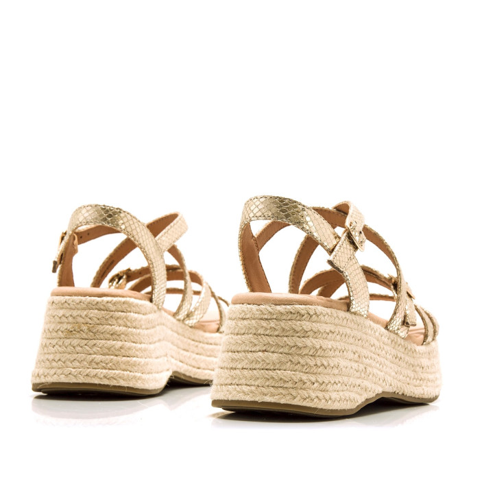 SANDALIAS DE MUJER MUSTANG GIORGIA ORO 59897 60378 - Querol online