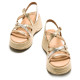 SANDALIAS DE MUJER MUSTANG GIORGIA ORO 59897 60379 - Querol online