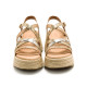 SANDALIAS DE MUJER MUSTANG GIORGIA ORO 59897 60379 - Querol online