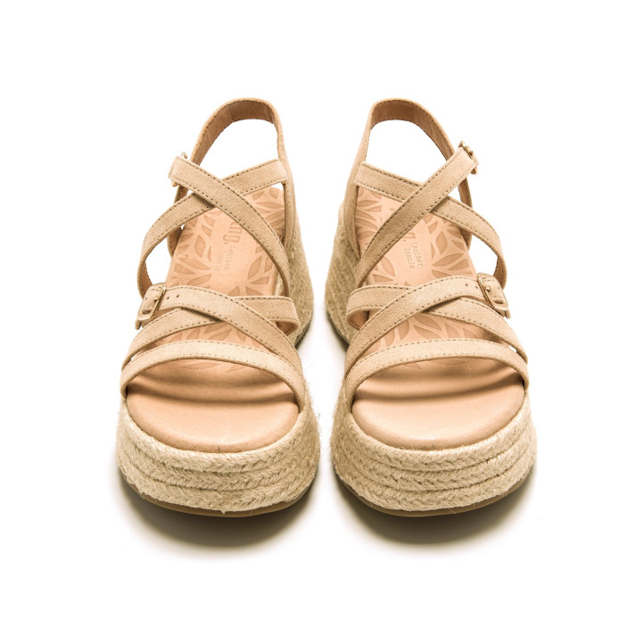 SANDALIAS DE MUJER MUSTANG GIORGIA BEIGE 59897 60375 - Querol online