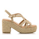 SANDALIAS DE MUJER MUSTANG COURTNEY BEIGE 59886 60369 - Querol online