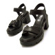 SANDALIAS DE MUJER MUSTANG SABA NEGRO 59858 60371 - Querol online