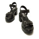 SANDALIAS DE MUJER MUSTANG SABA NEGRO 59858 60371 - Querol online