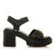 SANDALIAS DE MUJER MUSTANG SABA NEGRO 59858 60371 - Querol online