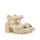 SANDALIAS DE MUJER MUSTANG SABA BEIGE 59858 60370 - Querol online