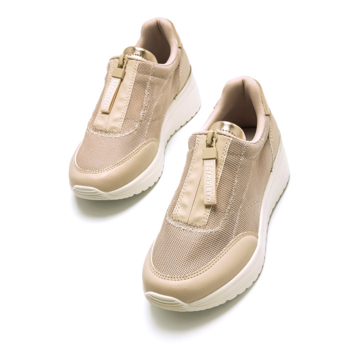 DEPORTIVAS DE MUJER MARIAMARE SALERNO BEIGE 68545 60477 - Querol online