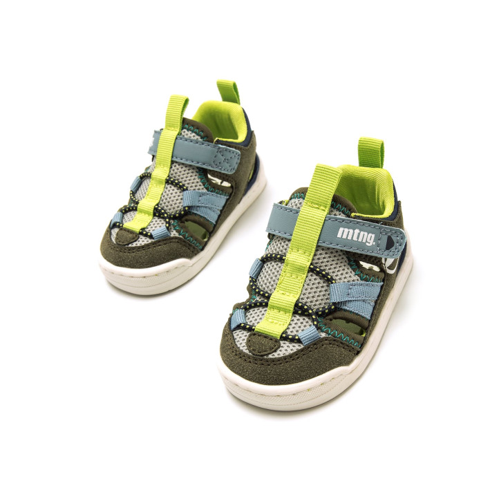 SANDALIAS DE NIñO MTNG KIDS FREE BABY VERDE 48908 60175 - Querol online