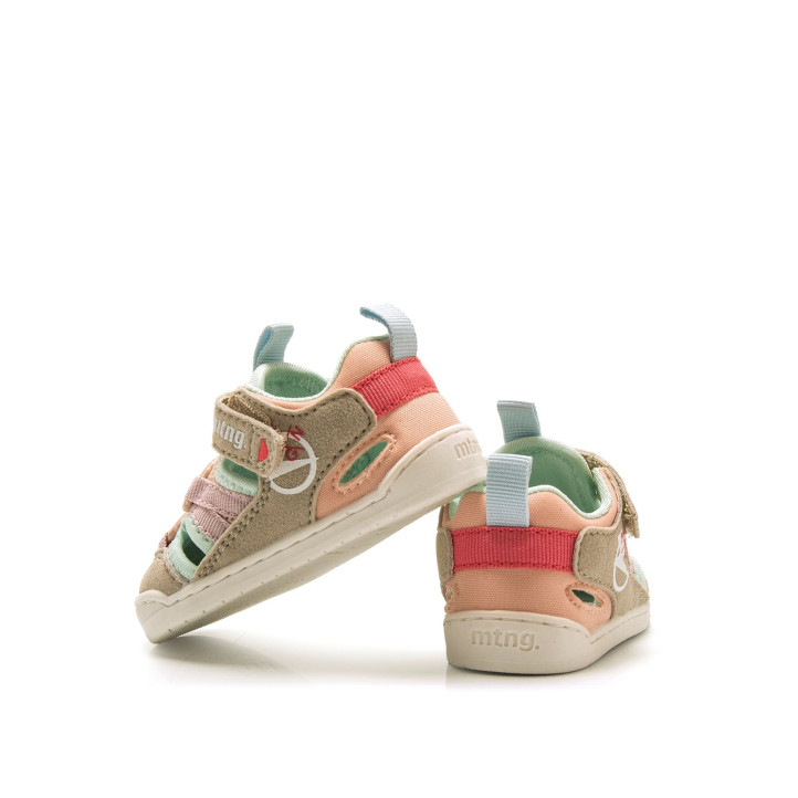 SANDALIAS DE NIñO MTNG KIDS FREE BABY ROSA 48908 60176 - Querol online