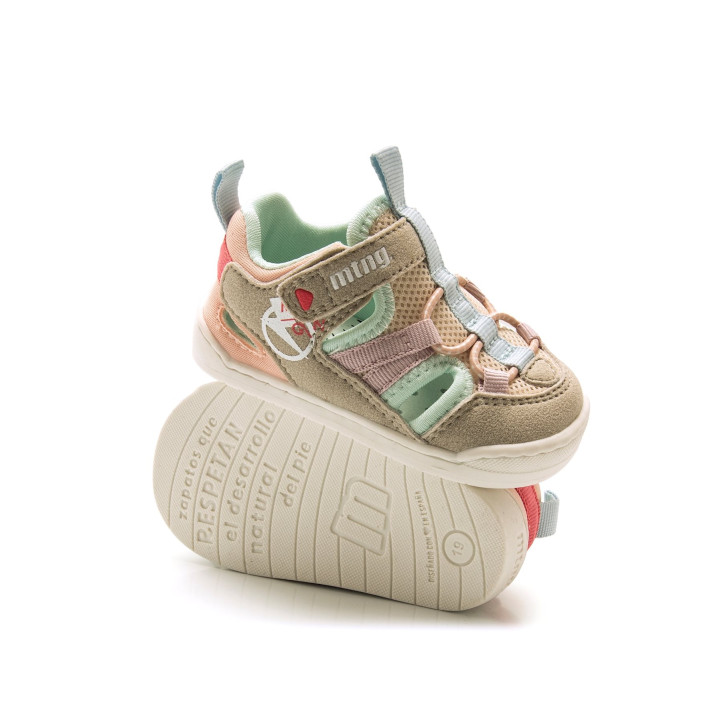 SANDALIAS DE NIñO MTNG KIDS FREE BABY ROSA 48908 60176 - Querol online