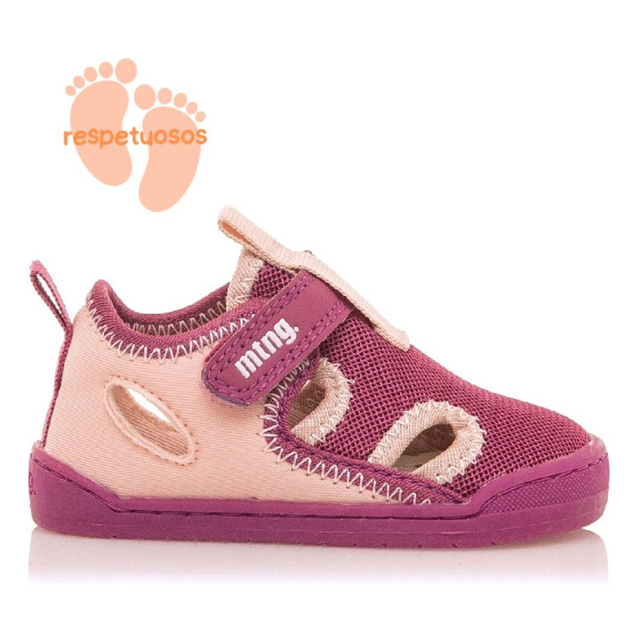 SANDALIAS DE NIñO MTNG KIDS FREE BABY ROSA 49058 60204 - Querol online