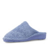 Zapatillas casa BEREVERE azules con estrellas de colores y cuña