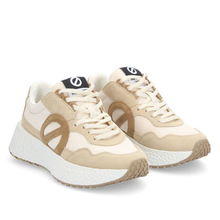 Sabatilles urban No Name carter jogger w beix/off white per a dona - Querol online