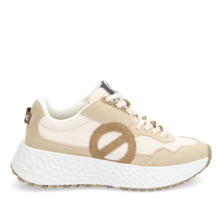 Sabatilles urban No Name carter jogger w beix/off white per a dona - Querol online