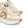 Zapatillas urban No Name carter jogger w beige/off white para mujer