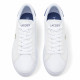 Zapatillas deportivas Lacoste powercourt 125 blancas con detalles azules - Querol online