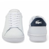 Zapatillas deportivas Lacoste carnaby set 224 blancas con detalles azules